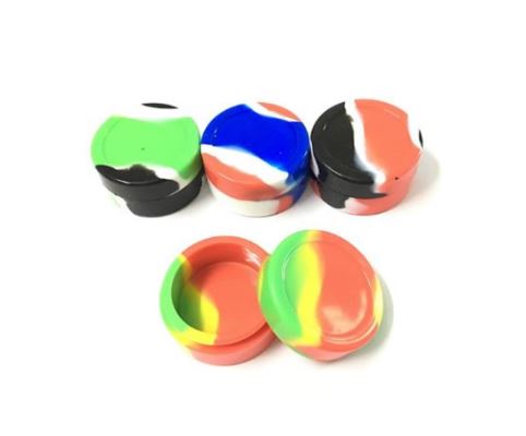 32mm Silicone Container Assorted Colours