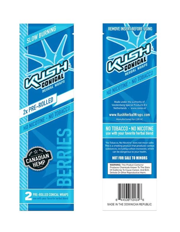 Berries Herbal Hemp Wrap Sheets