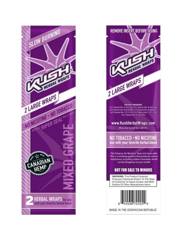 Grape Herbal Hemp Wrap Sheets